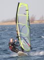 Arno aan het speeden met Sonic en een Naish Session.